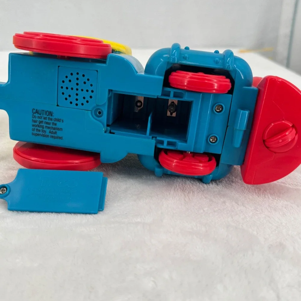Vintage 90s Tyco Sesame Street Elmo's Express Train Kids Locomotive Cargo Wagons